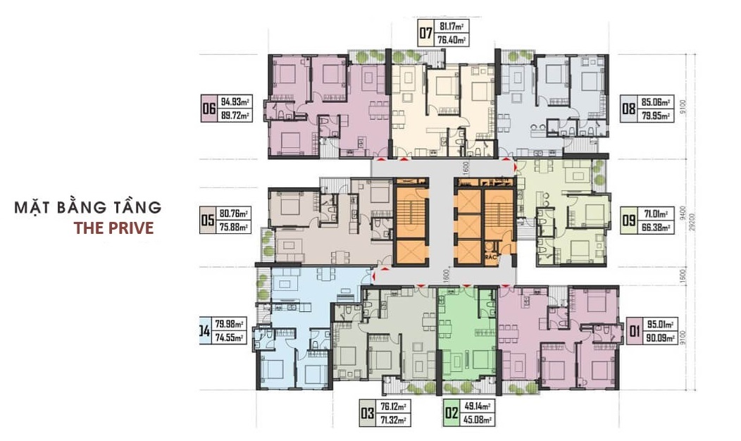 MB Tầng Điển hình